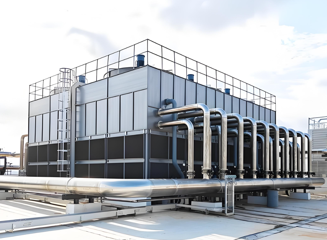 工業冷卻塔冬季結冰原因